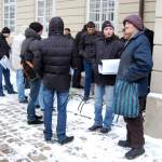 Акція протесту проти трансфортної реформи у Львові 17 січня 2012 року на площі Ринок Акція протесту проти трансфортної реформи у Львові 17 січня 2012 року на площі Ринок