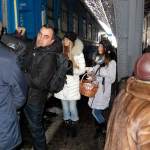 Зустріч потяга Донецьк-Львів 22 грудня 2012 року молодіжними активістами. Зустріч потяга Донецьк-Львів 22 грудня 2012 року молодіжними активістами.