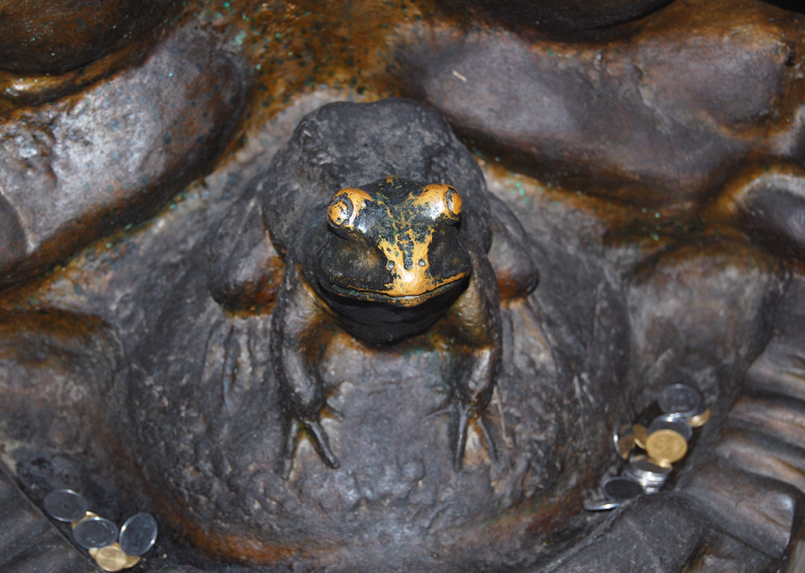 Пам'ятник жабі