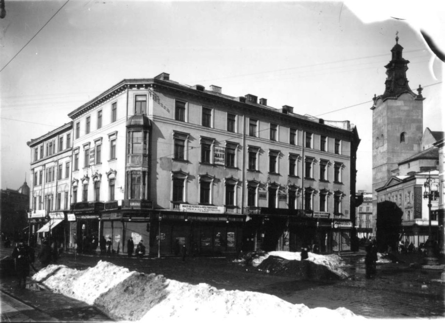 Будинок Понінського напередодні розібрання, 1912 рік