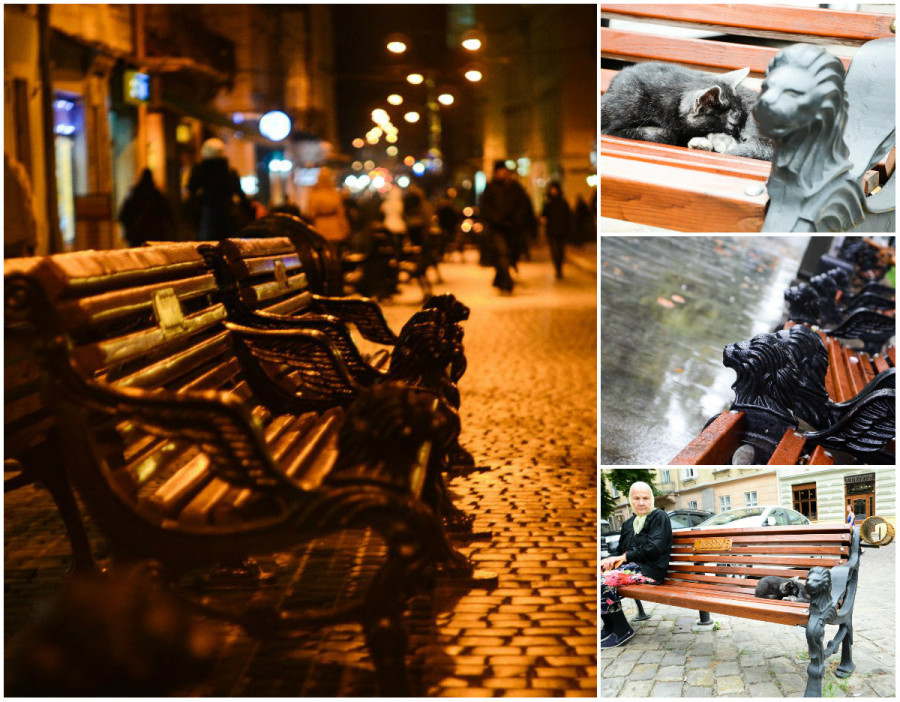Лавочки Львова