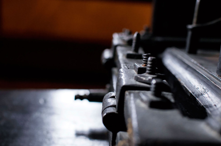 Друкарський верстат XVII століття