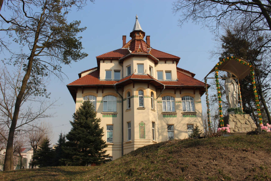 Санаторій Солецького на Личакові, нині шпиталь Прикордонних військ України. Фото 2015 року