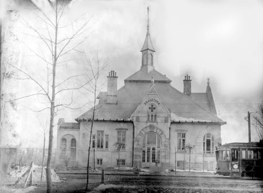 Вілла " Францувка " на нин. вул. Коновальця, 1907 рік