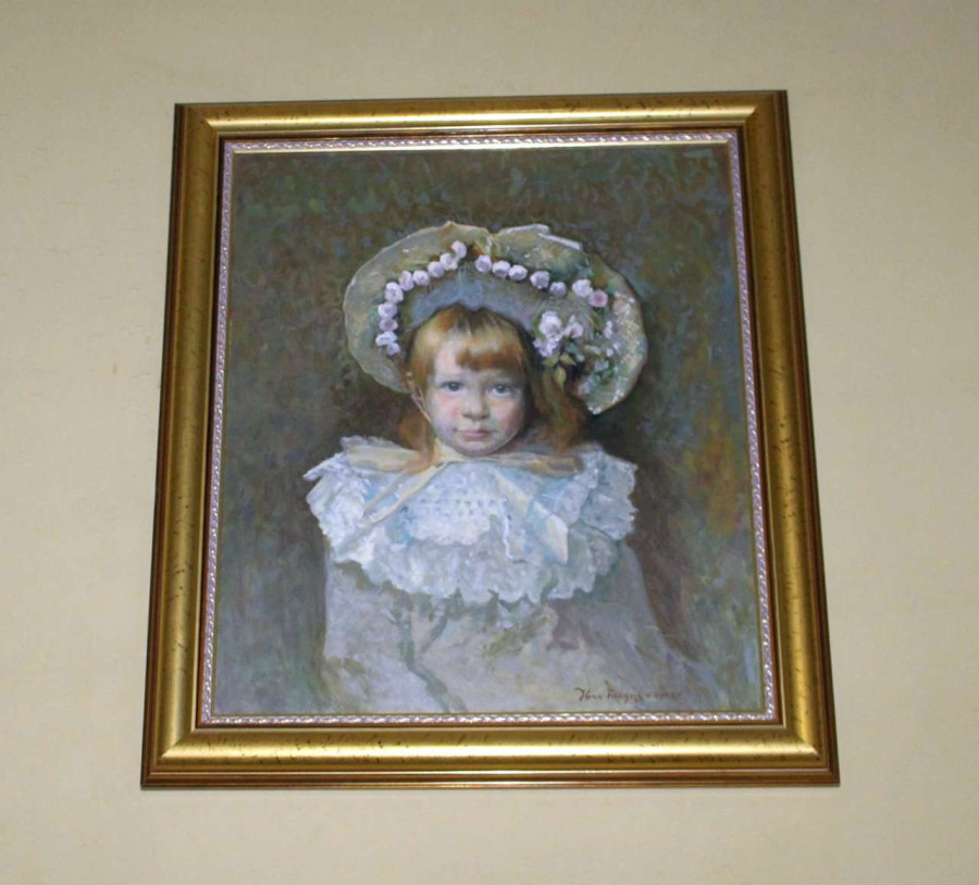 Копія портрету роботи І.Труша із зображенням Катерини Грушевської. Зберігається у музеї Грушевського. Фото 2015 року