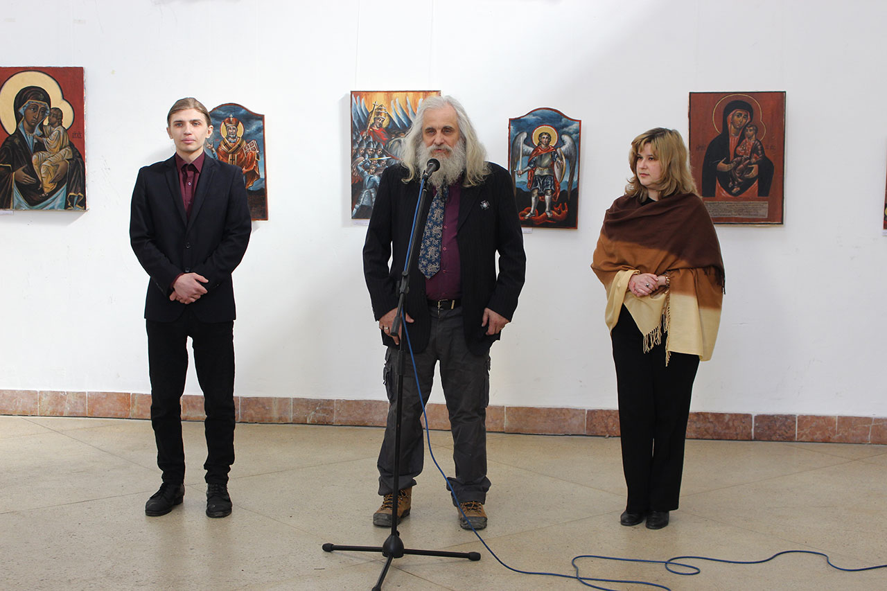 Відкриття виставки Михайла Скопа “Церква Войовнича”, 17 березня 2015 року