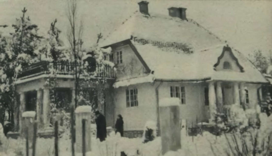 Вілла Генріка Заремби у Брюховичах, де трапилась трагедія. Фото поч. 1932 року