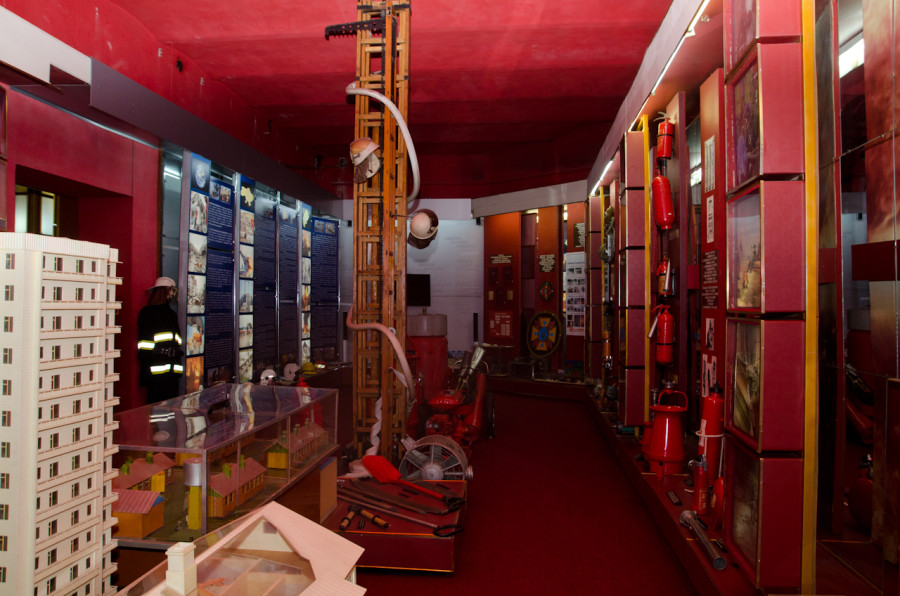Зал пожежно-технічного оснащення.
