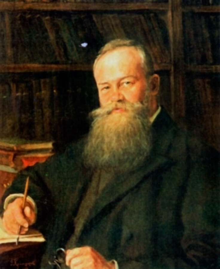 Портрет Михайла Грушевського,виконаний художником Фотієм Красицьким. Львів, 1907 р.