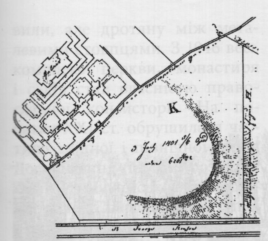 План регуляції садів. 1828 рік