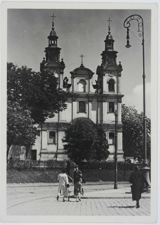 Костел Святої Марії Магдалени. Фото до 1939 року