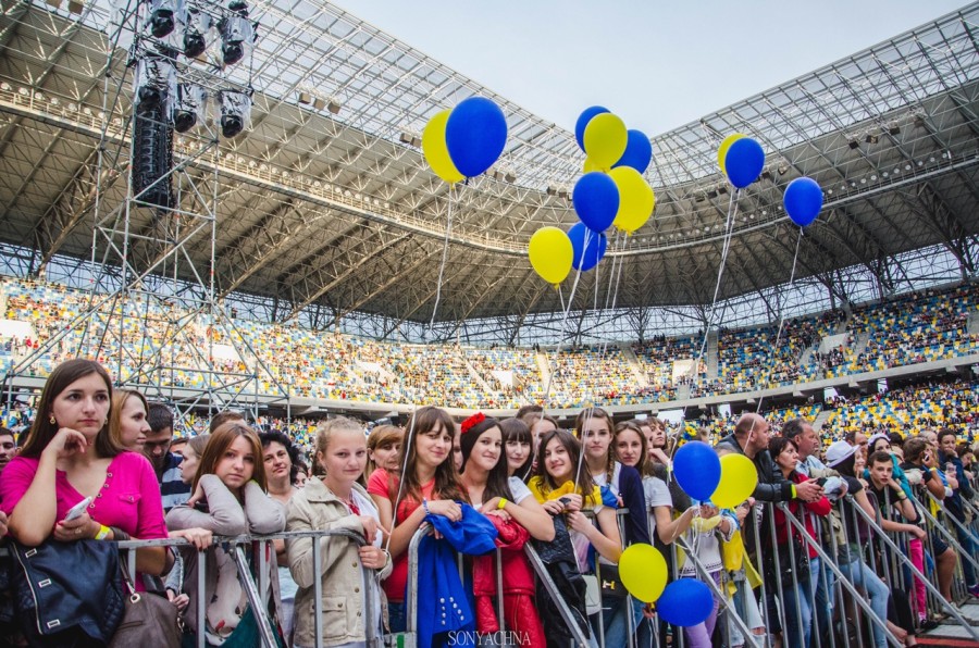 40 тисяч львів’ян заспівали пісень «Скрябіна»