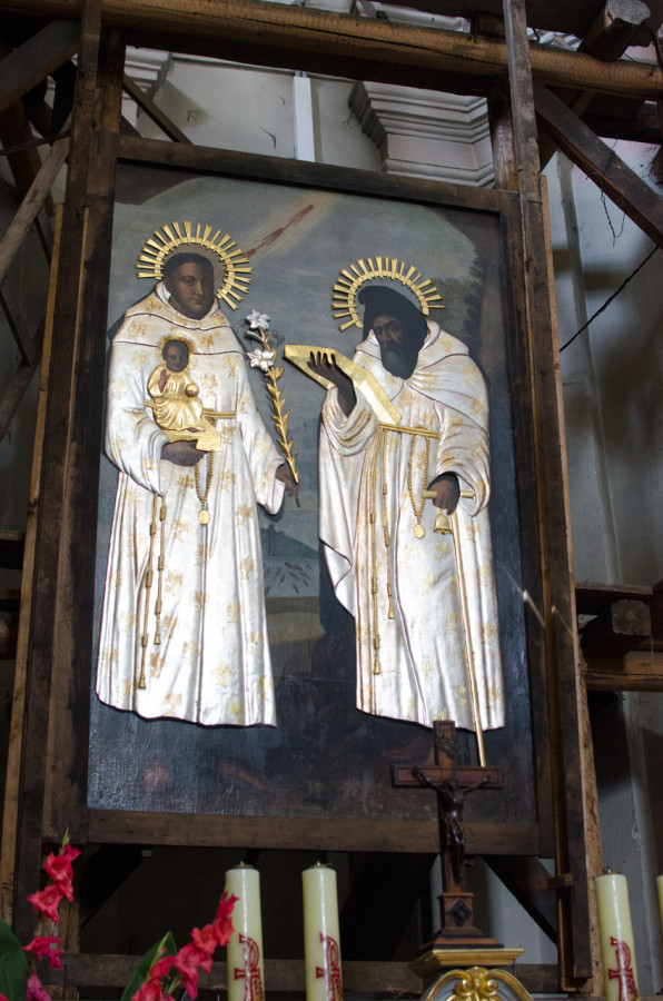 Образ Святого Антонія з Падуї та Святого Антонія Облата в костелі Святого Антонія у Львові