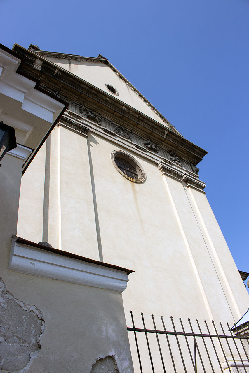 Екстер'єр костелу Святого Лаврентія в Жовкві