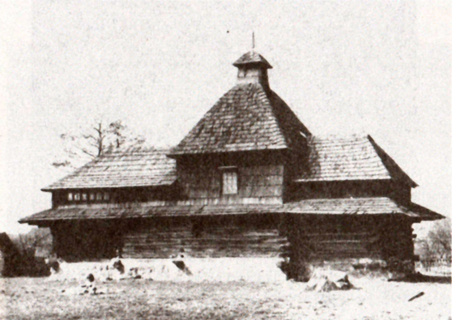 Церква Св. Трійці на Сихові, фото 1980р.