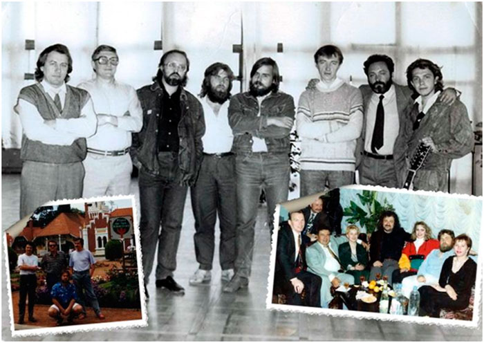 На фото зображені: Віктор Морозов, Остап Федоришин, Юрій Винничук, Василь Жданкін, Андрій Панчишин, Юрій Саєнко та Тарас Петриненко(фото зі сторінки Андрія Панчишина уFacebook)