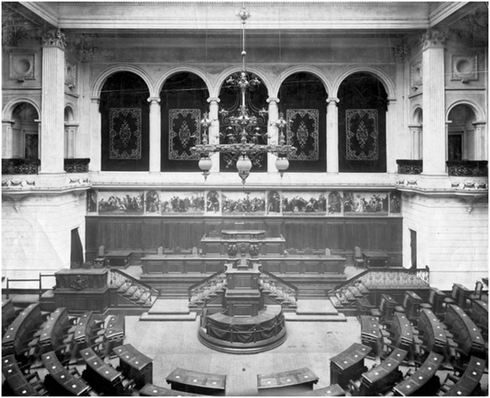 Зала засідань Галицького крайового сейму