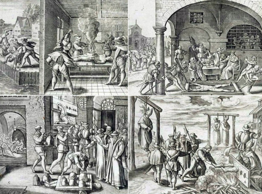 Фальшування монет було одним із найстрашніших злочинів і за це спалювали