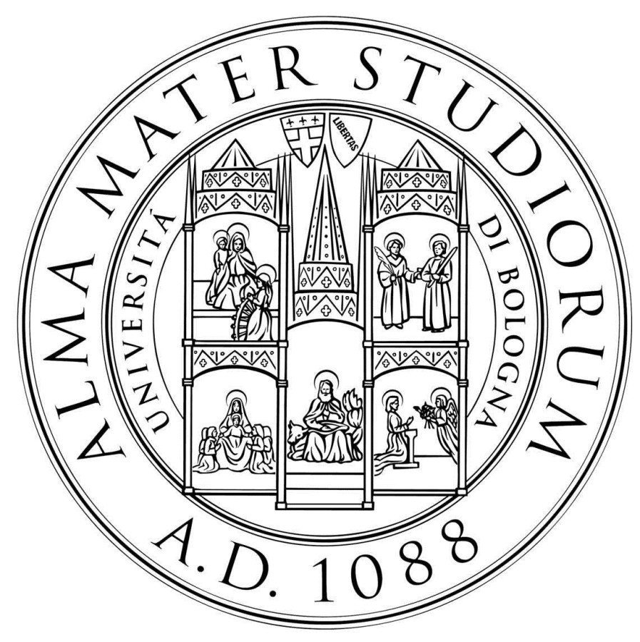 Герб Болонського університету. "Mater Studiorum" - Матір наук