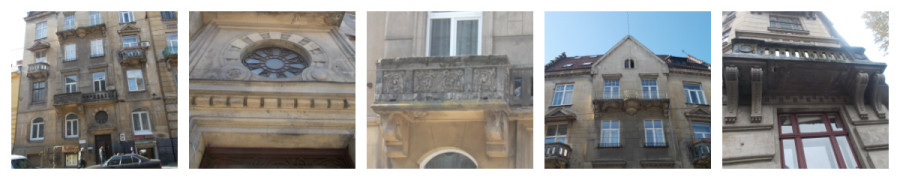 Балкони на вулиці Івана Франка