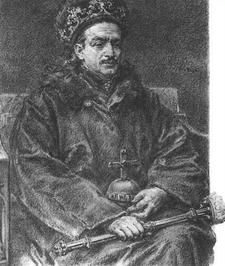 Король Речі Посполитої Казимир IV, один з вихованців Гжегожа з Сяноку