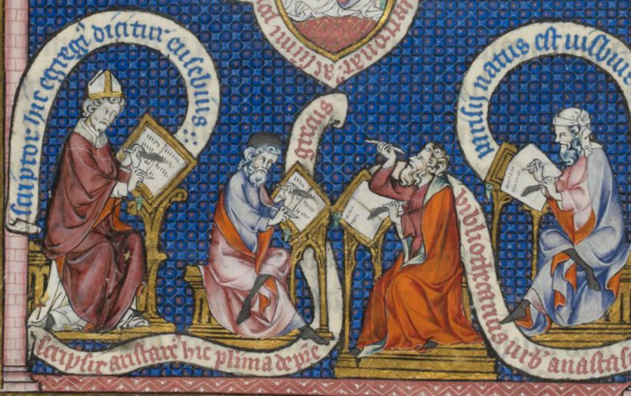 Скрипторій. Фото з https://lvivmedievalclub.wordpress.com