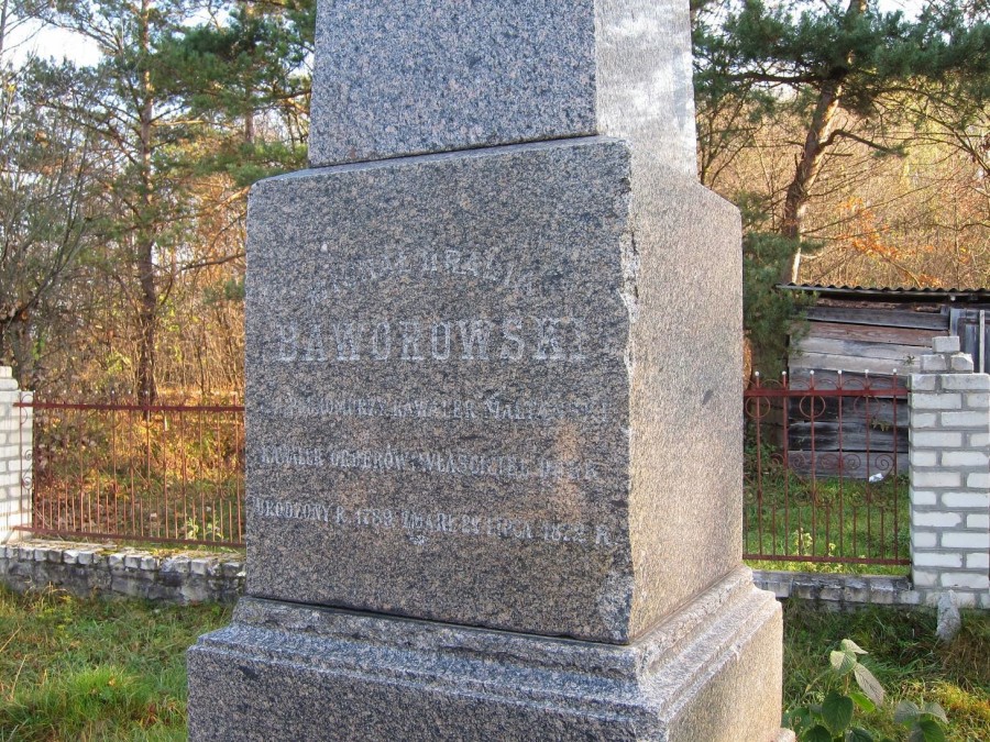 Пам'ятник Міхалу Баворовському у с. Смолянка