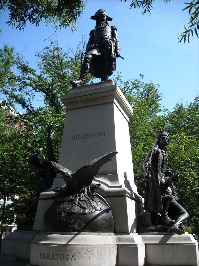 Пам'ятник Т. Костюшку у Вашингтоні. Фото з en.wikipedia.org