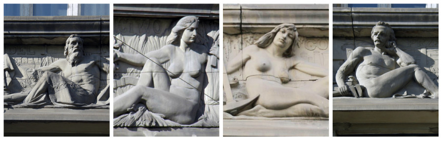 Рельєфи Ю. Белтовського на Листопадового чину, 8