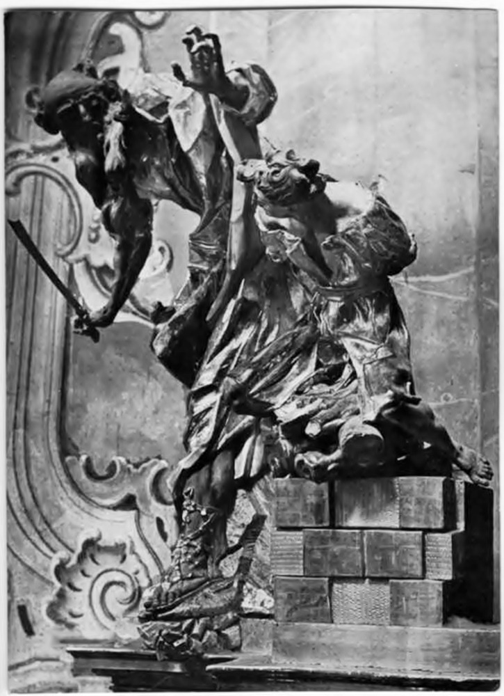 Й.Г. Пінзель "Жертвоприношення авраама", фото до 1931 року