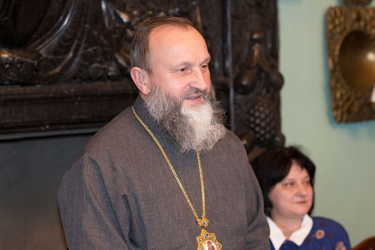 Архиєпископ і Митрополит Львівський УГКЦ Ігор Возьняк під час відзначення 40-річчя музею-заповідника «Олеський замок».