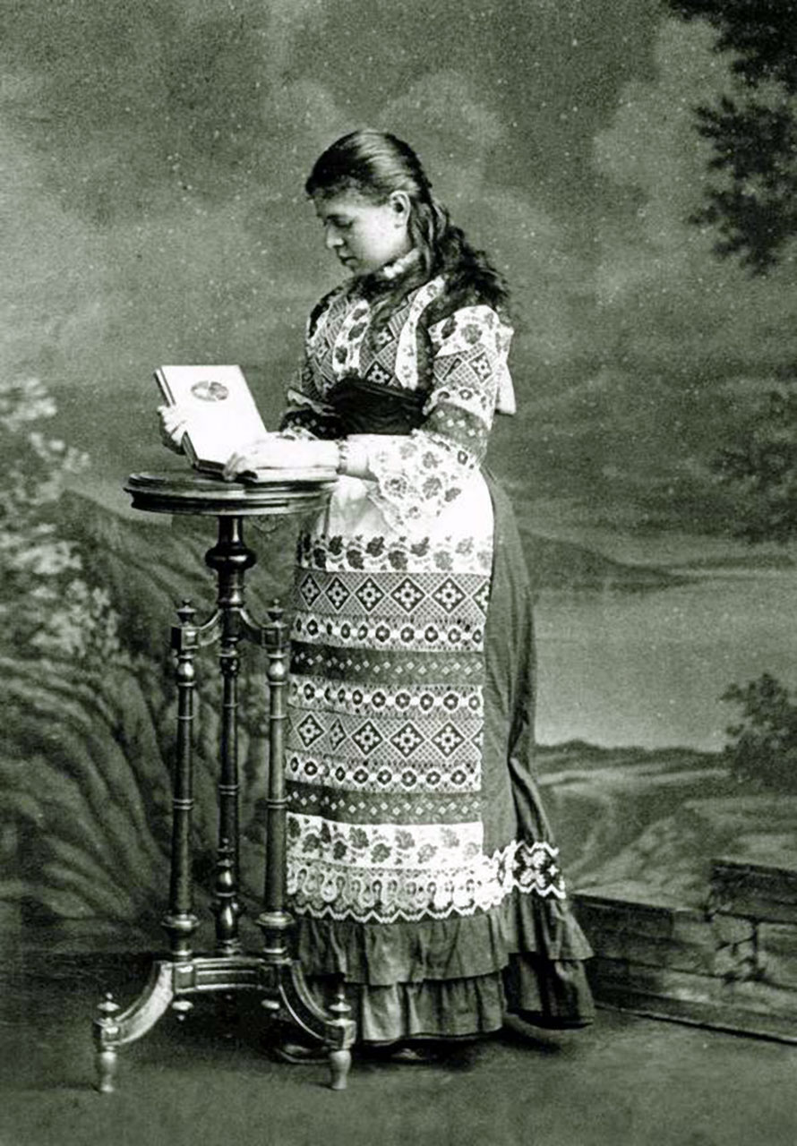 Хоружинська, майбутня дружина Івана Франка, 1880-ті роки