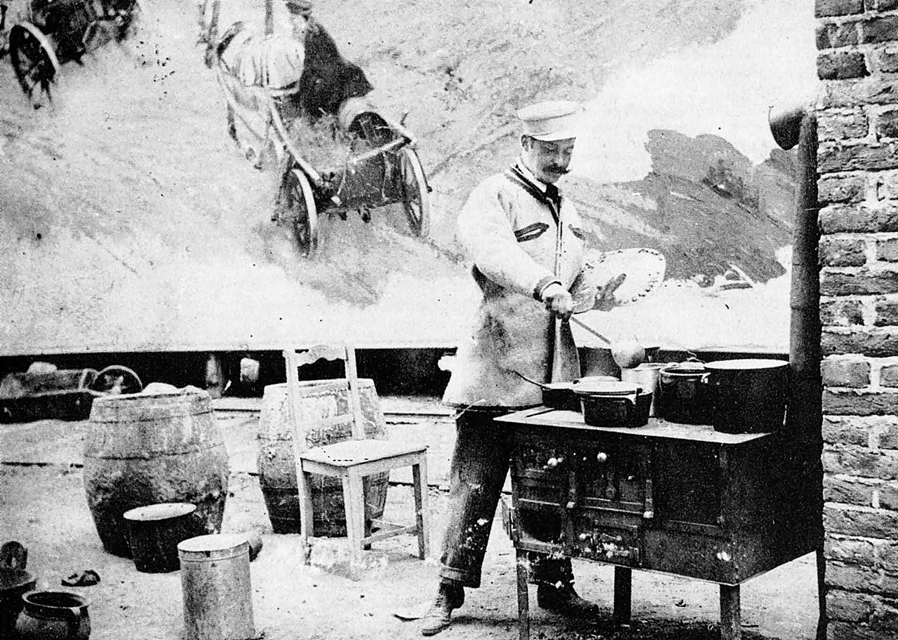 Войцех Коссак малює Рацлавицьку панораму, 1894 рік