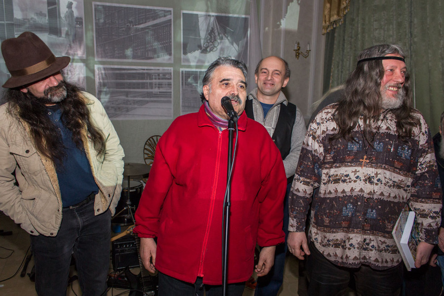 На фото (зліва направо): Сергій "Банан" Орловський, Юрій Шаріфов, Іван Банах Алік (Олег) Олісевич