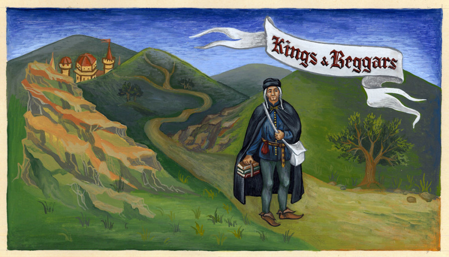 Ілюстрація до одного з альбомів. Фото зhttp://www.kings-and-beggars.com.ua 