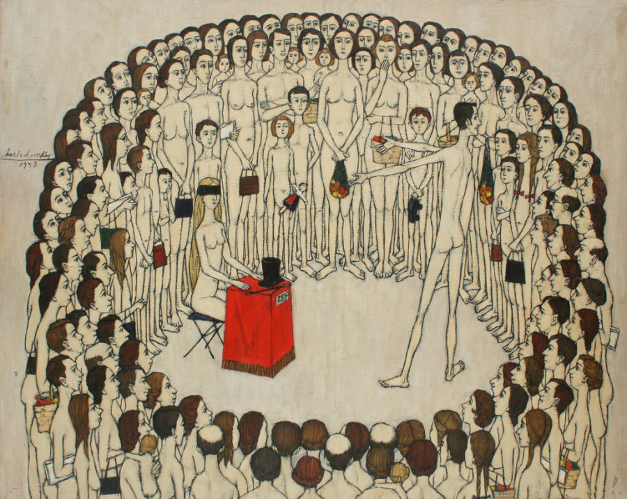 Робота Якова Гніздовського. Фото з www.flickr.com