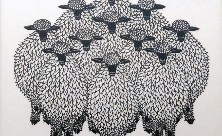 "Вівці" Я. Гніздовського. Фото з www.youtube.com