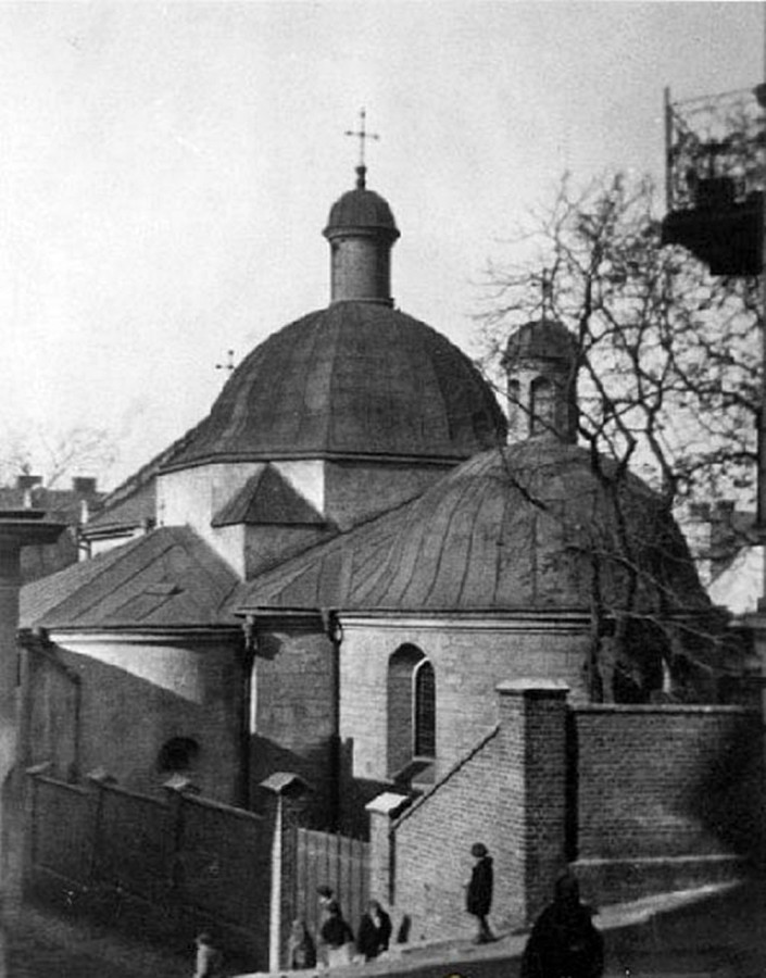 Церква Святого Миколая із тильної сторони, 1938 рік