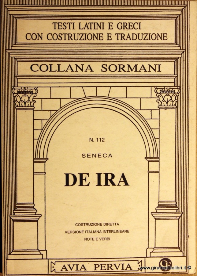 Видання праці "Про гнів" Сенеки. Фото з www.amazon.it