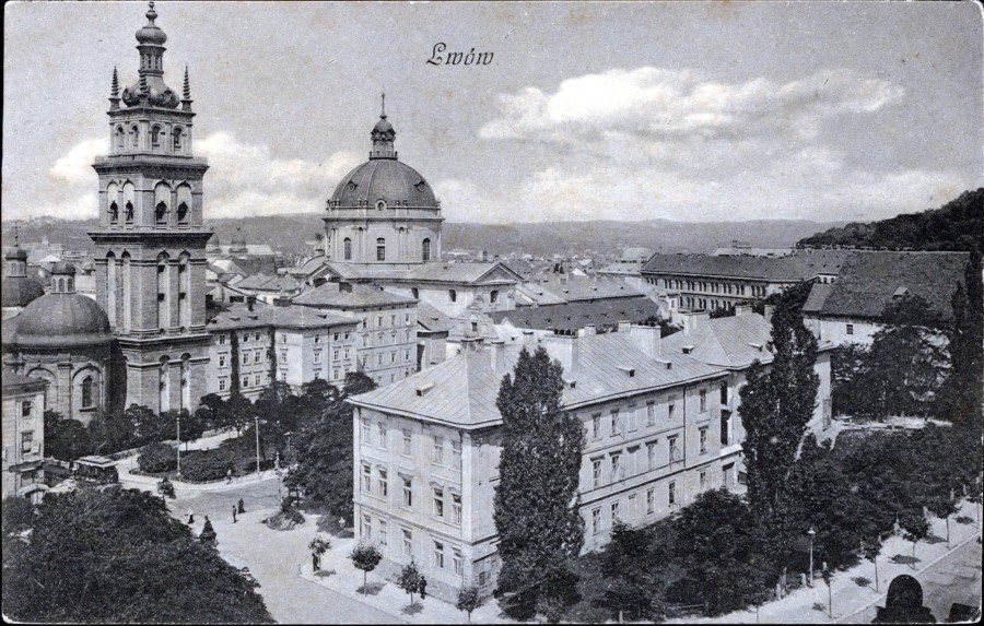 Загальний вид на вул. Підвальну. Фото кін. 19 ст.