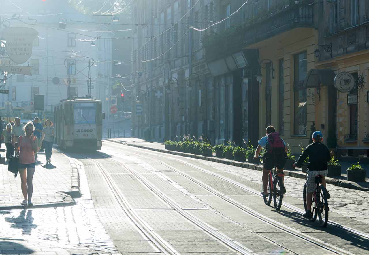 Вигляд вулиці Руської у наш час. Фото: Ксенія Янко