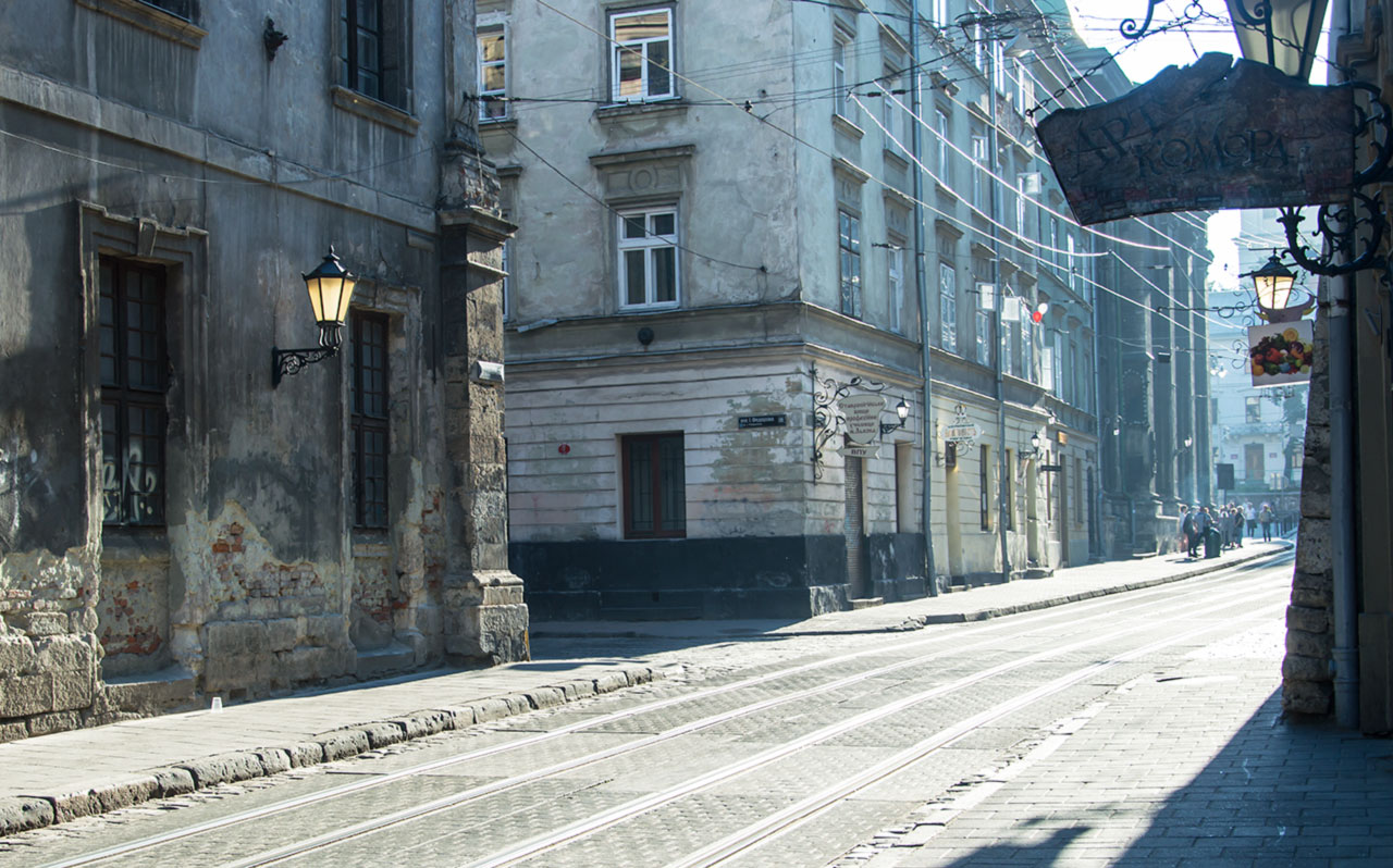 Вулиця Руська сьогодні Фото:Ксенія Янко