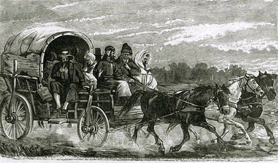 Єврейська фура, 1897 р.