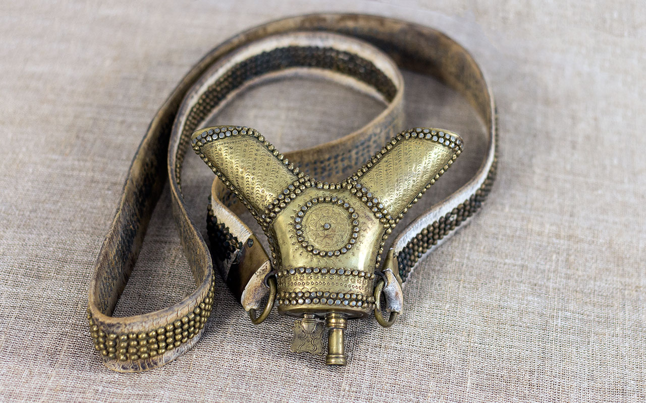 Гуцульська чоловіча порохівниця (порошниця) Косівського р-ну першої третини ХХ ст.