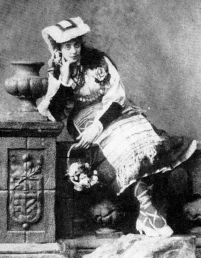 Габріеля Запольська, фото 1891 року 