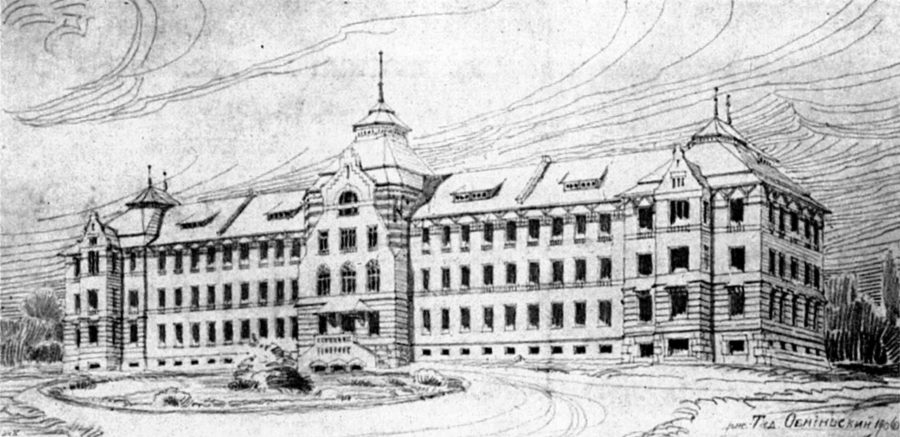 Проект бурси Руського педагогічного товариства (тепер вул. Генерала Чупринки, 103)