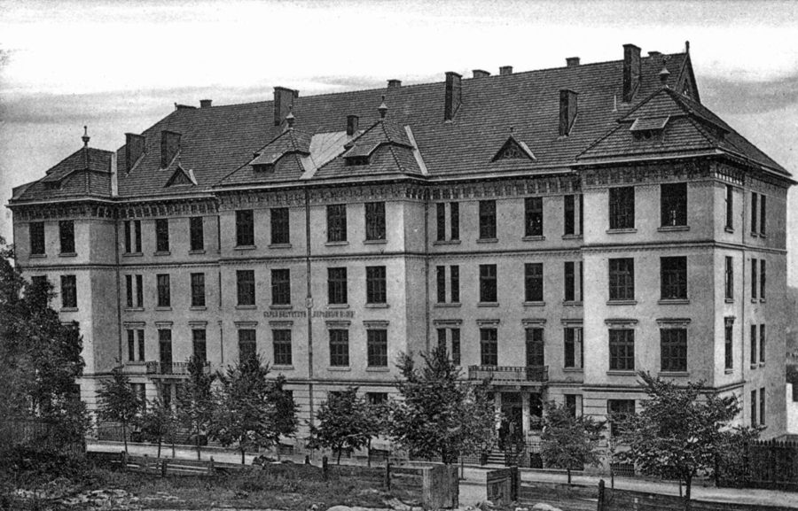 Бурса «Народного Дому» на вул. Курковій (нині вул. Лисенка, №14)