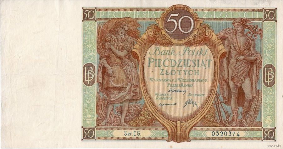 50 злотих 1929 року