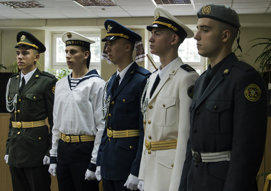 Курсанти Академії сухопутних військ. Фото: Ксенія Янко