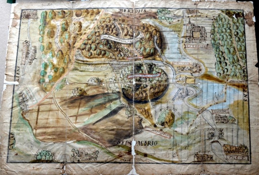 Карта 1744року